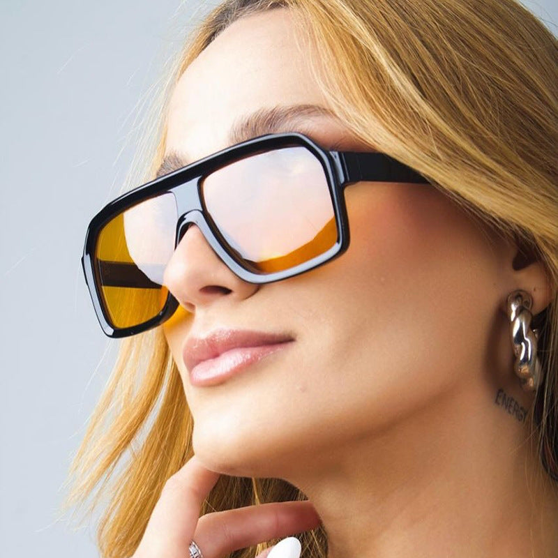 Aviator Toad Shaped UV Protection Sunglasses