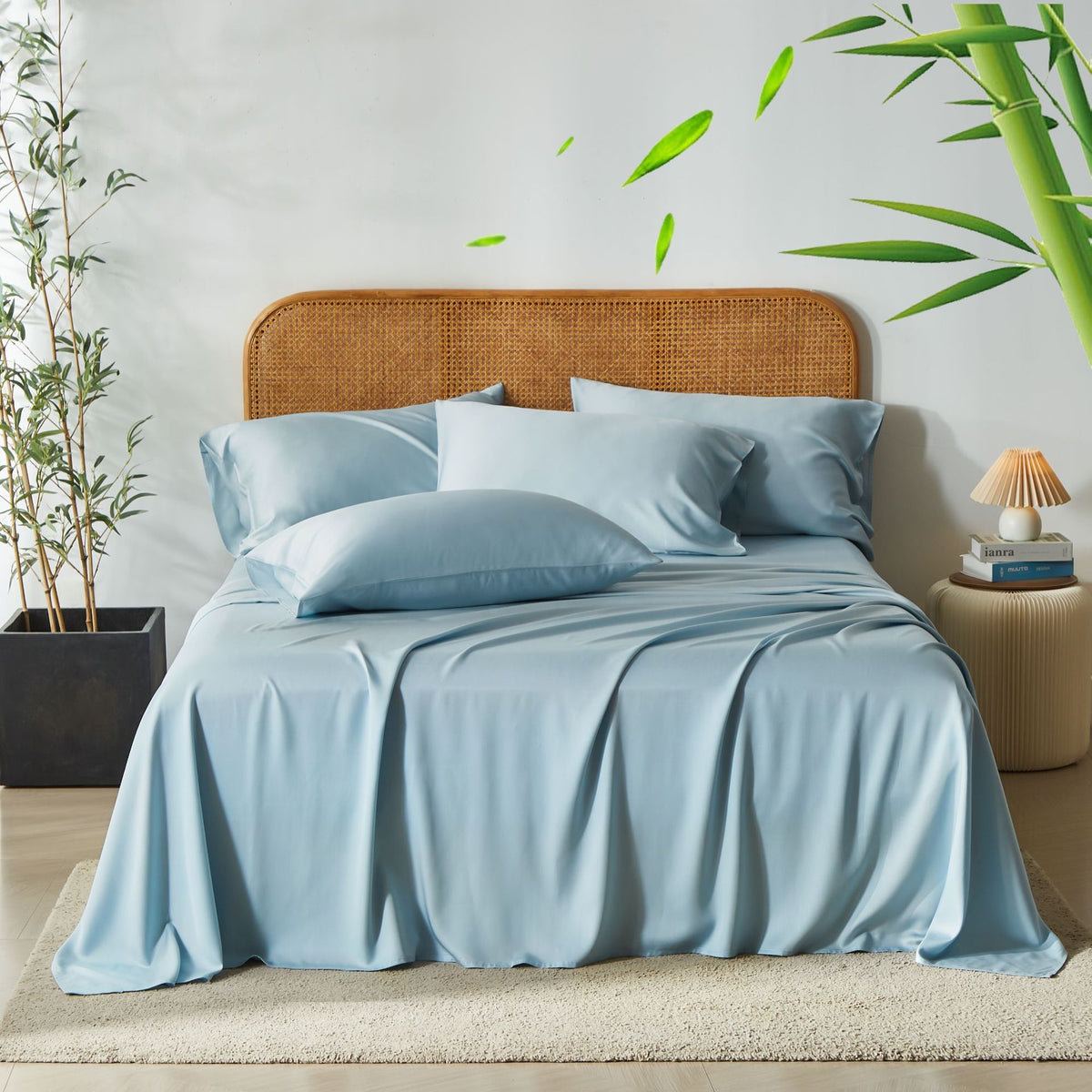 Fitted Bed Sheets, Quilt Cover, Pillowcase Set