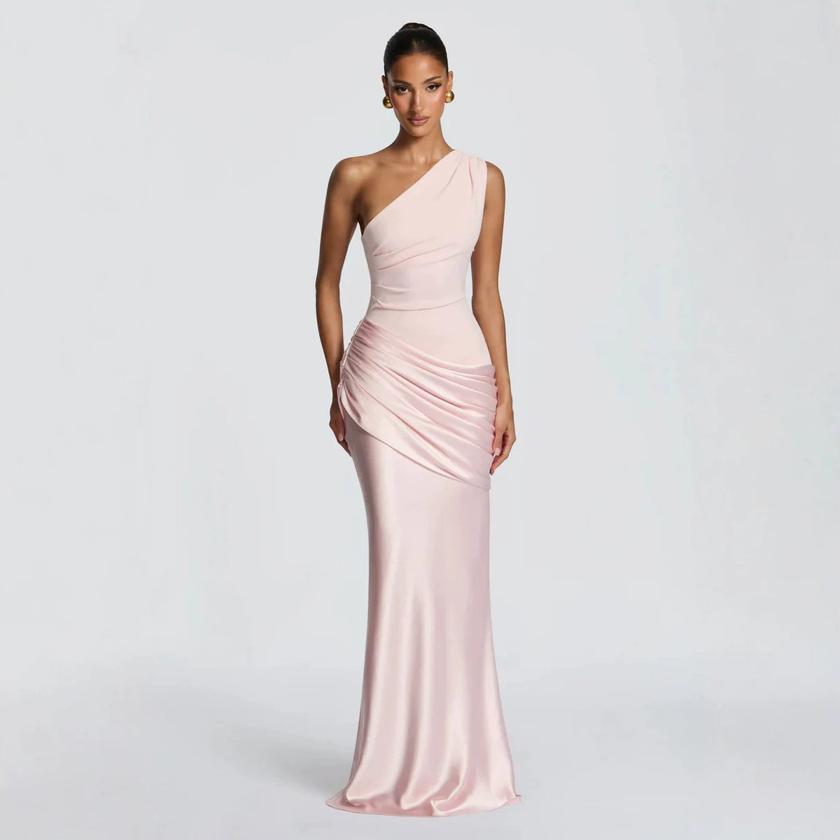 High-waisted dress