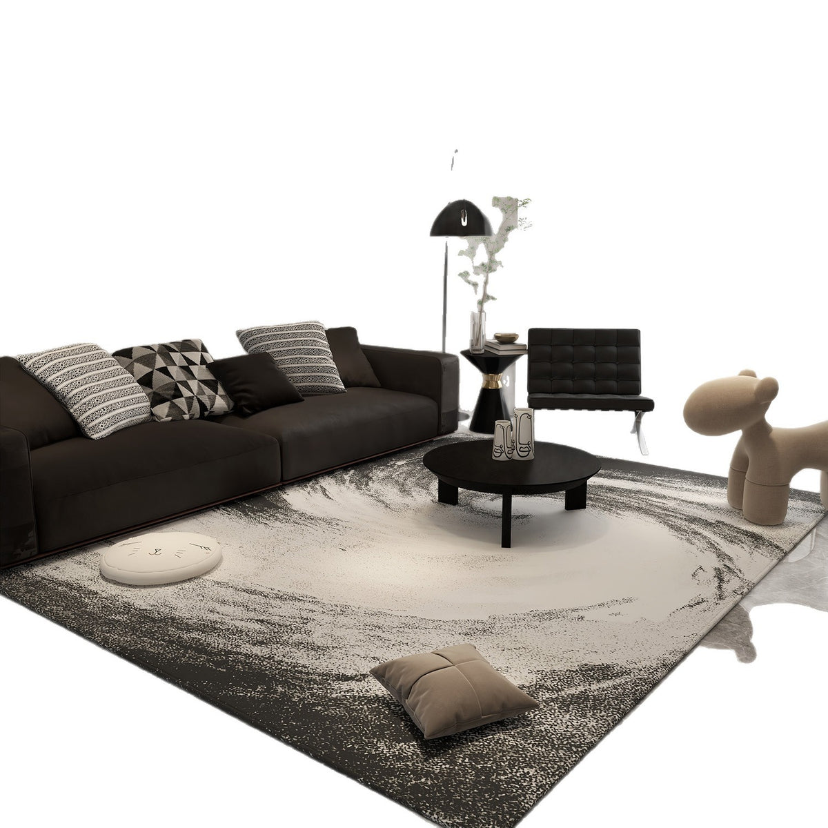 Luxury Printed Polyester Carpet