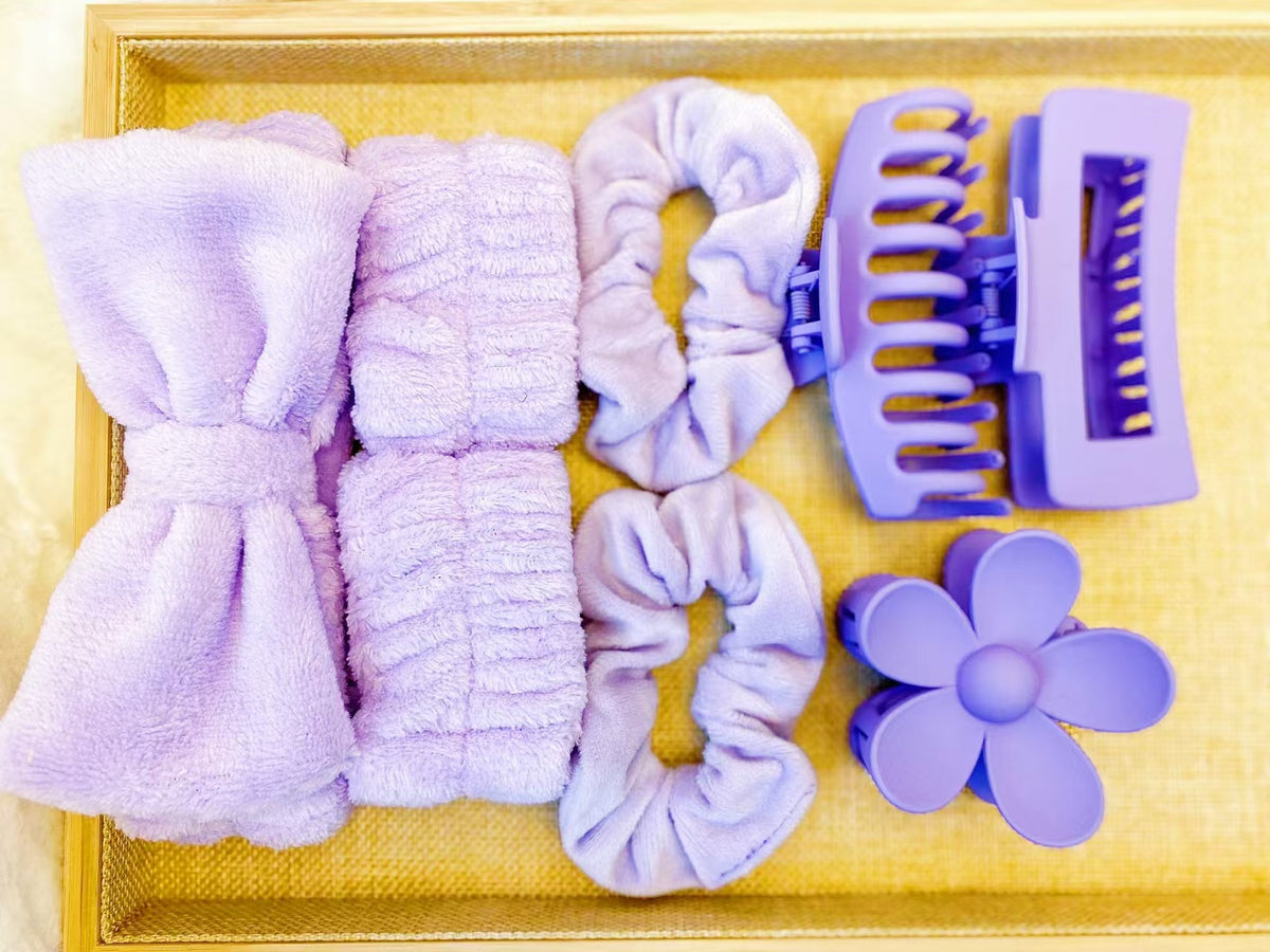 Soft Fabric Hair Accessories Set