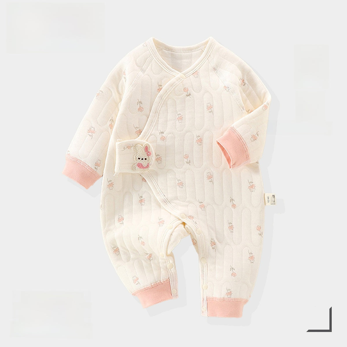 Baby Quilted Jumpsuit Winter Warm Clothing
