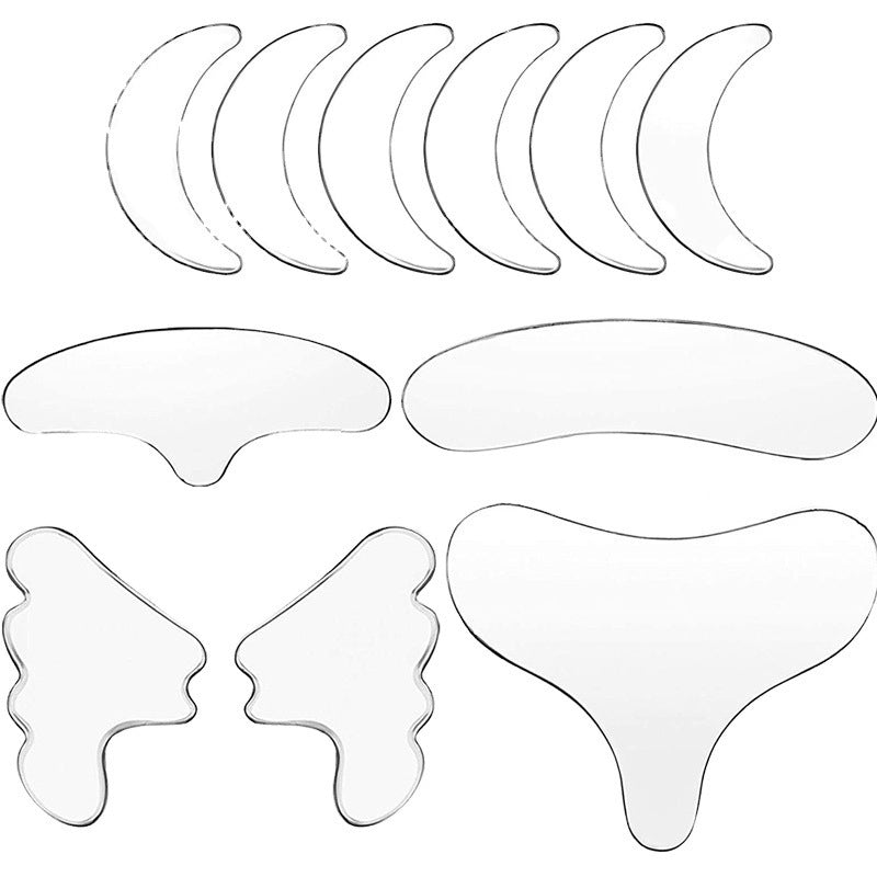 Reusable Silicone Anti-Wrinkle Patch Set