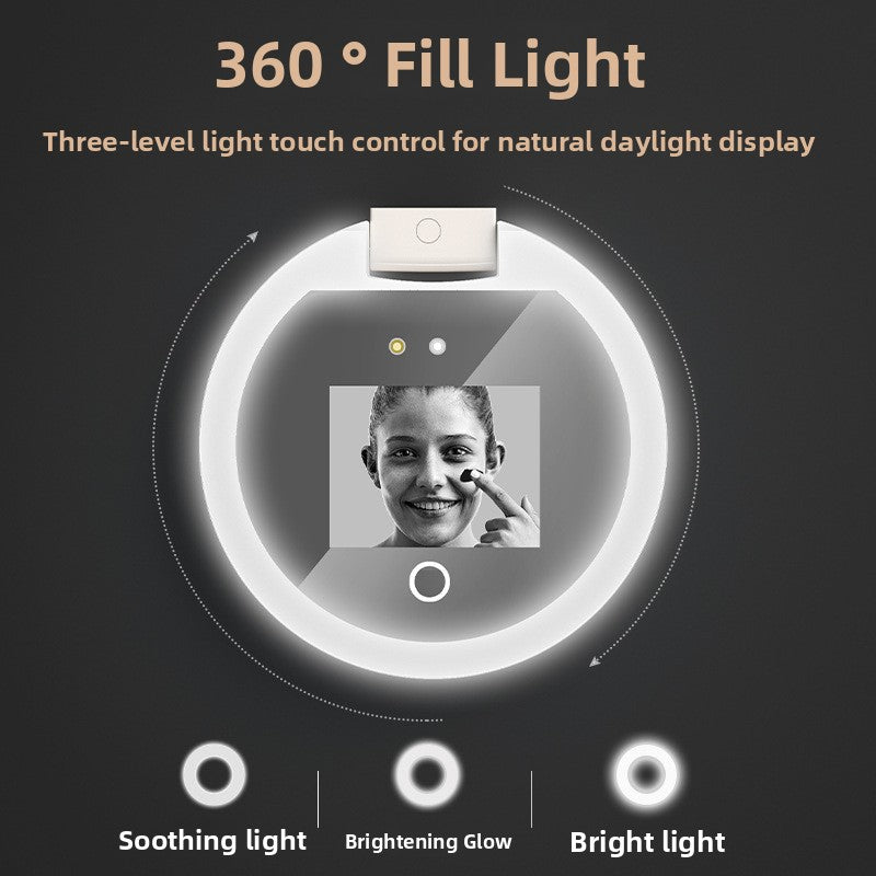 UV Smart Makeup Mirror with LED Light