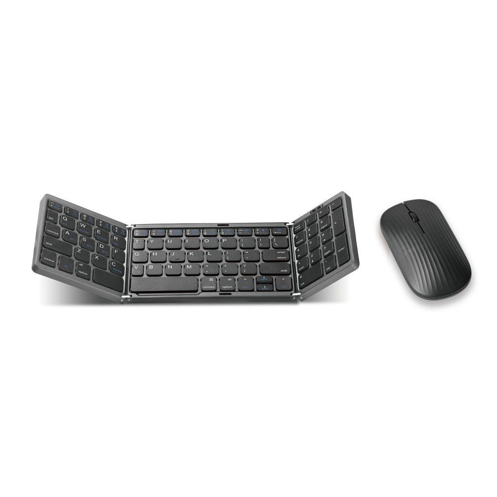 Rechargeable Foldable Bluetooth Keyboard and Mouse Set