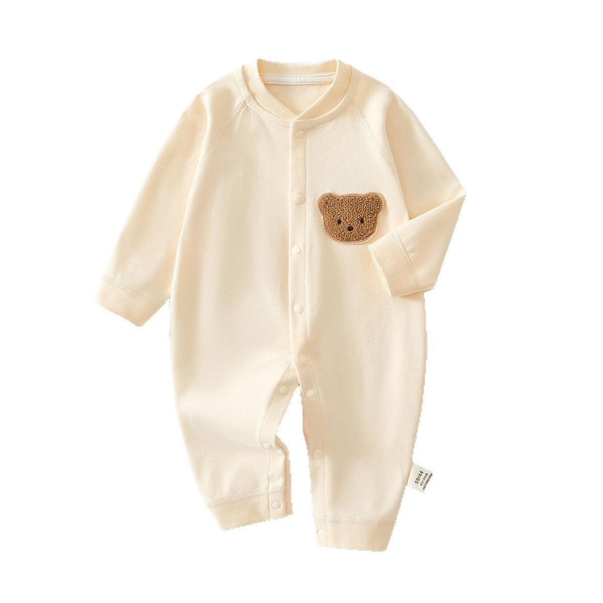 Pure Cotton Boneless Long Sleeve Newborn Baby Jumpsuit