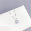 Circle necklace women's personality fashion clavicle chain