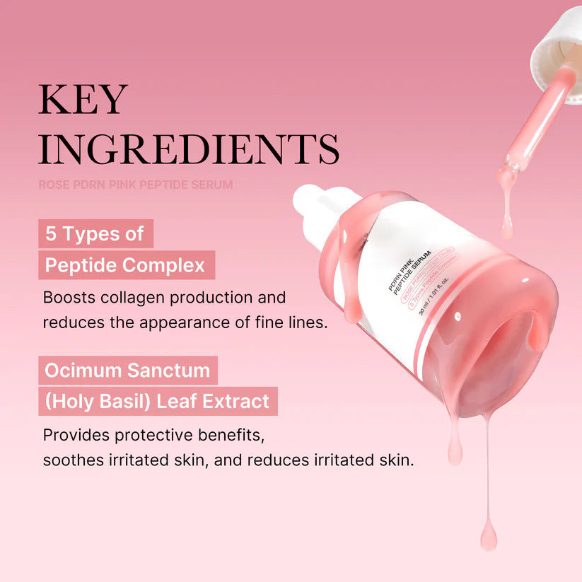 Pink Glow PDRN Peptide Essence