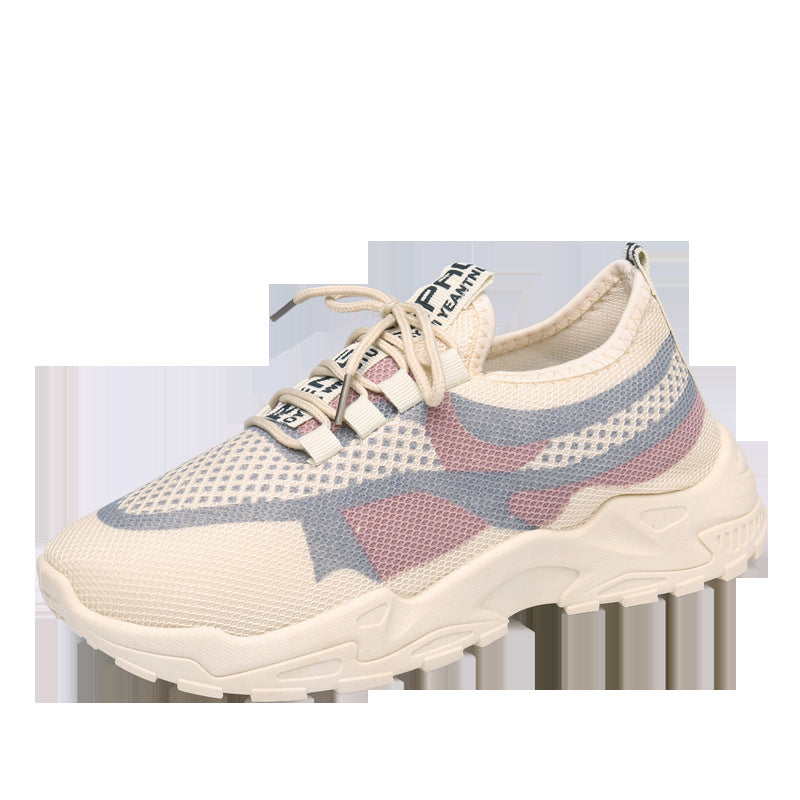 Womens Casual Dad Shoes Lightweight Breathable Running Sneakers