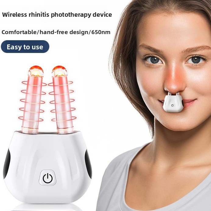 Portable Red Light Nasal Therapy Device
