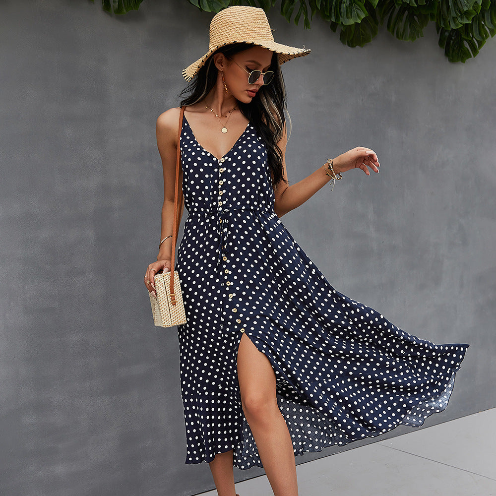 Floral Sleeveless Vest Dress