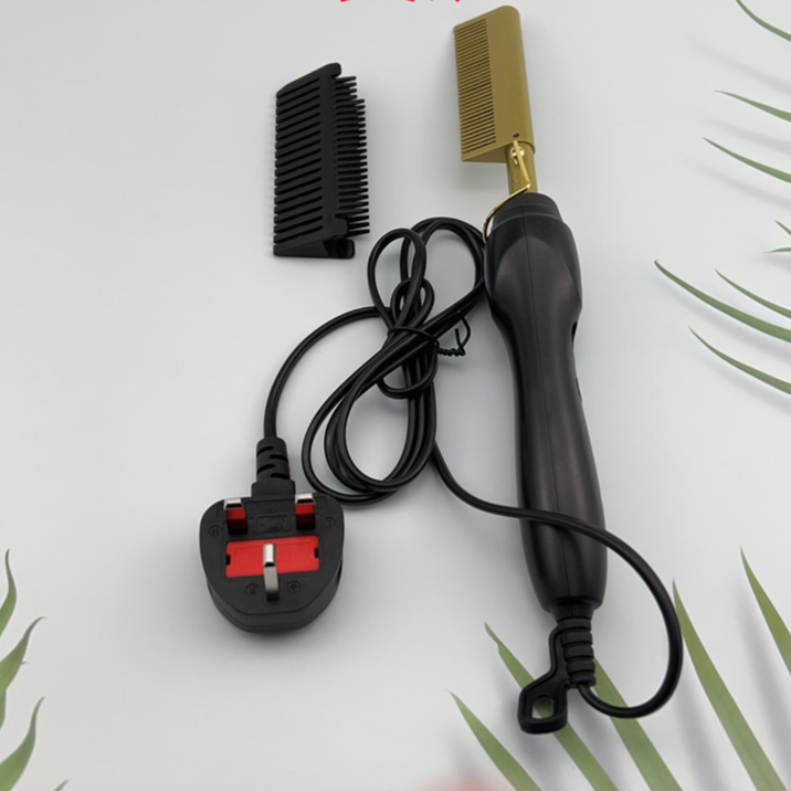 Dual-Use (Wet/Dry) Electric Heated Copper Comb