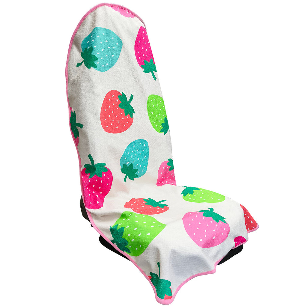 Terry Cloth Car Seat Cushion