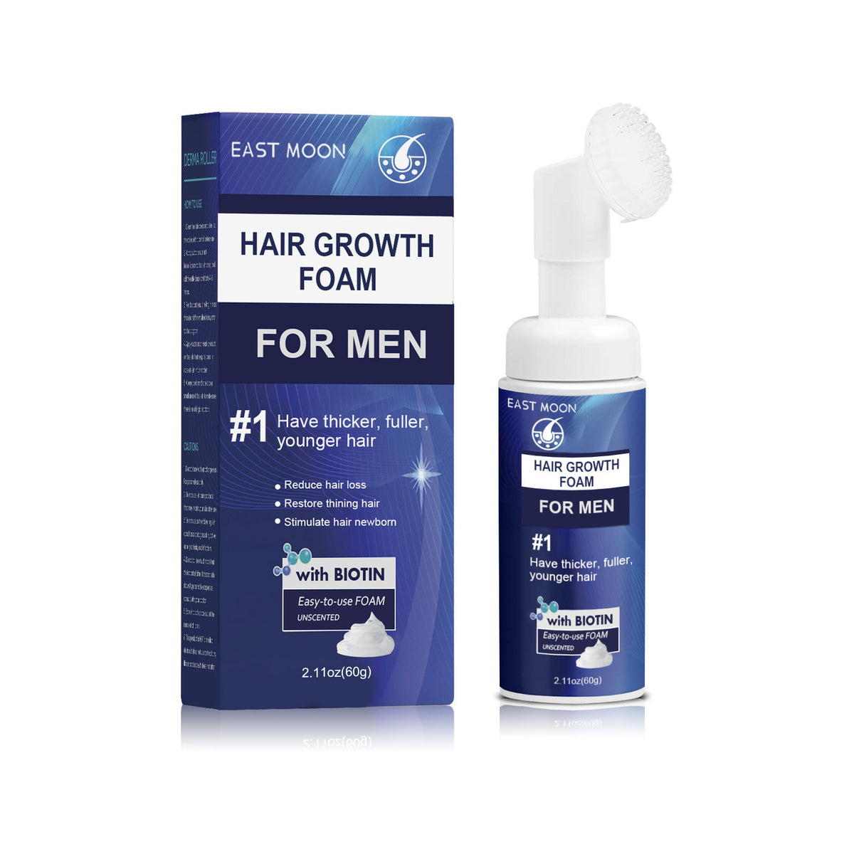 Men's Hair Thickening Foam