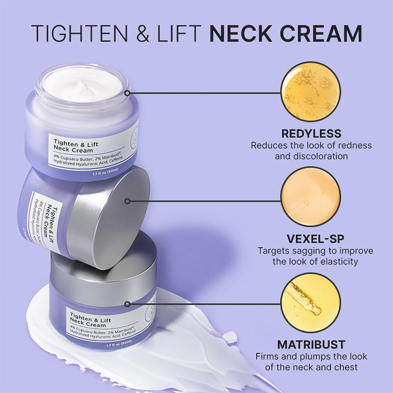 Reduction of Fine Lines and Brightening Neck Cream