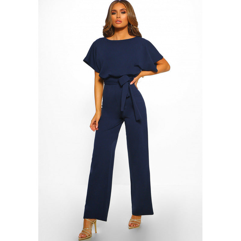 Straight-Leg jumpsuit