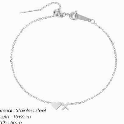 Letter Bracelet Woman