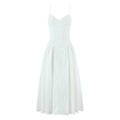 Strappy Wrinkled Suspender Dress
