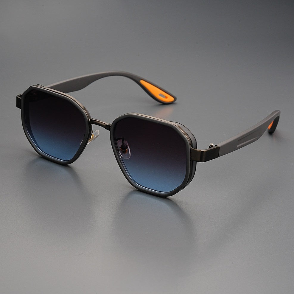 Retro Aviator Sunglasses TR90 Metal Frame