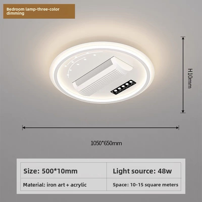 Modern LED Voice Control Ceiling Fan Light