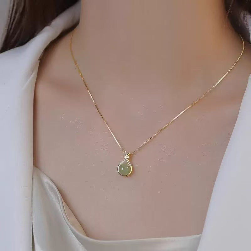Titanium Steel Pendant Necklace Women Fashion Jewelry