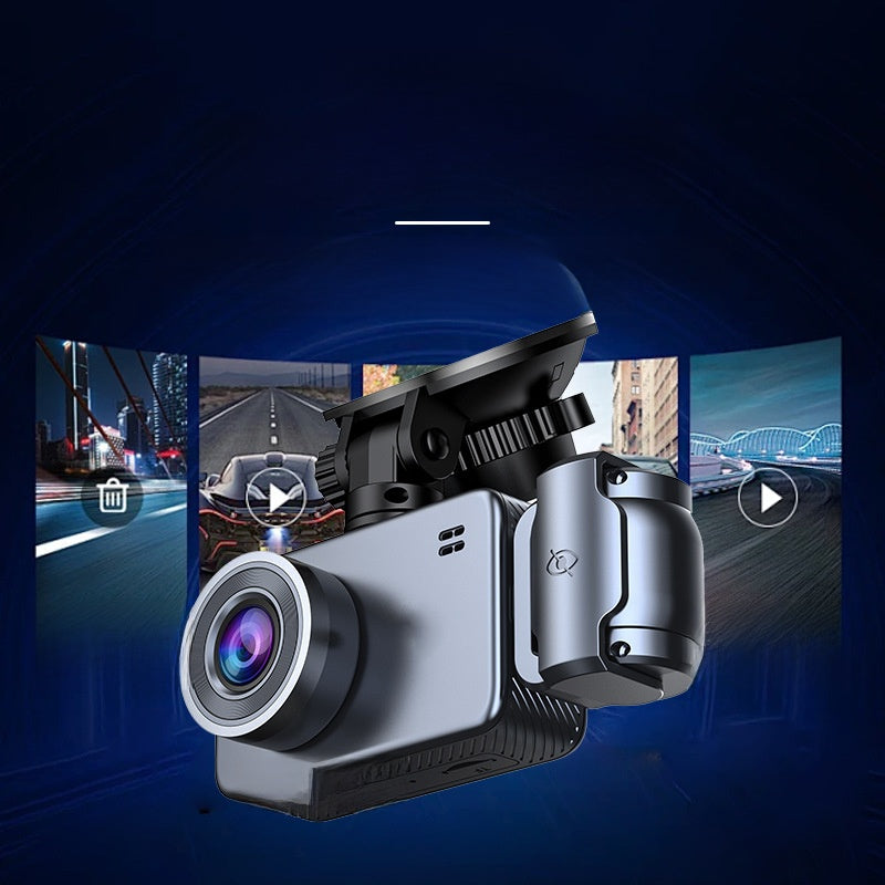 4K Three-Lens Dash Cam
