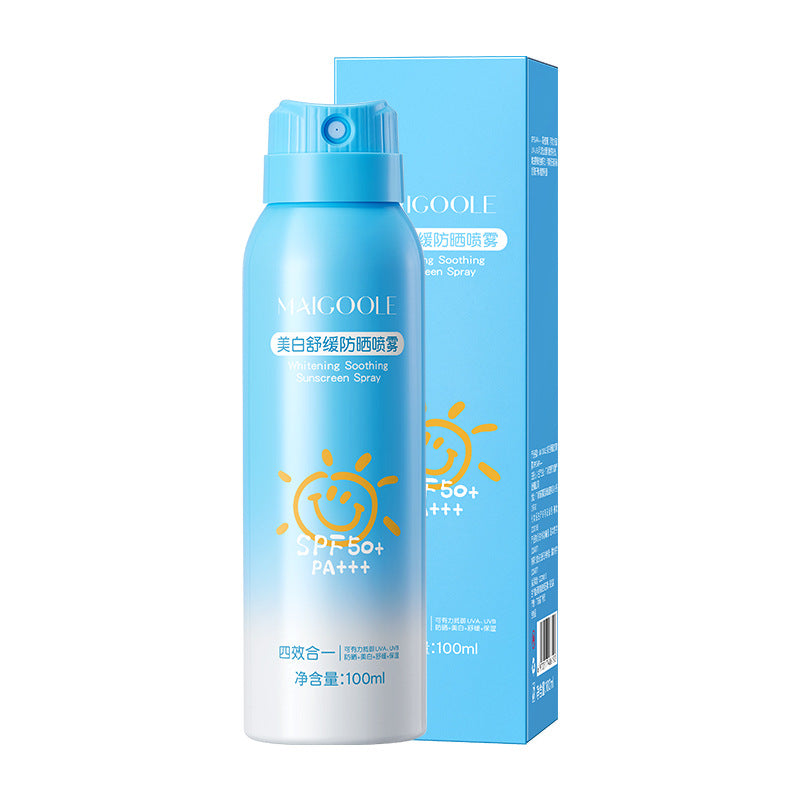 Whitening Sunscreen Spray with SPF50