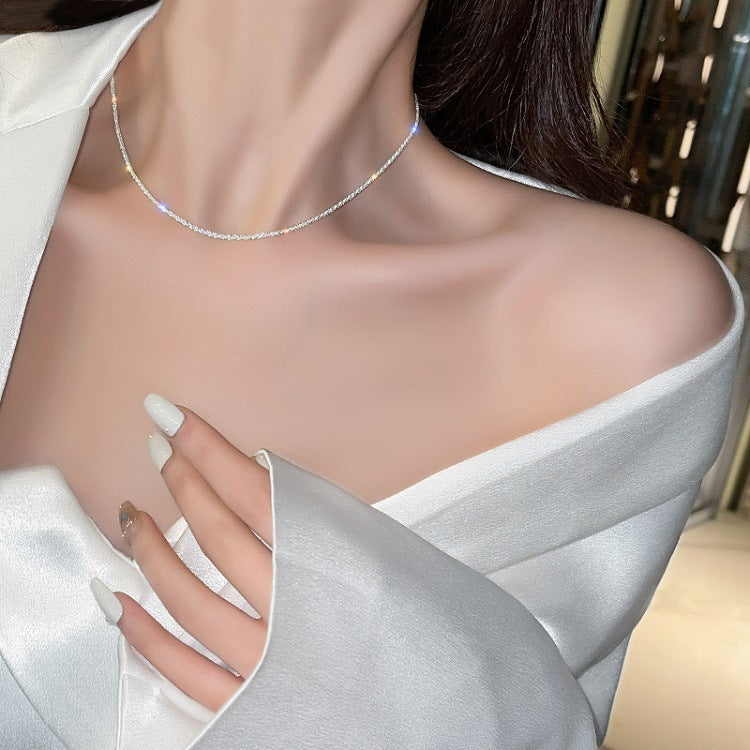 Baby's-breath necklace accessory