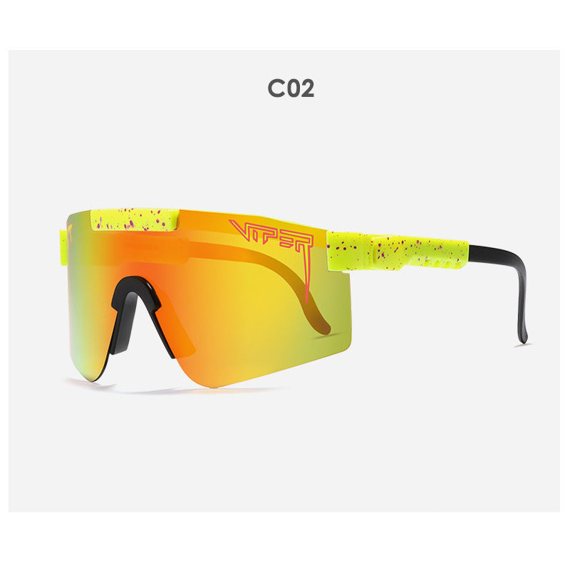 Men Women Coated Sports Sunglasses Windproof Cycling Glasses