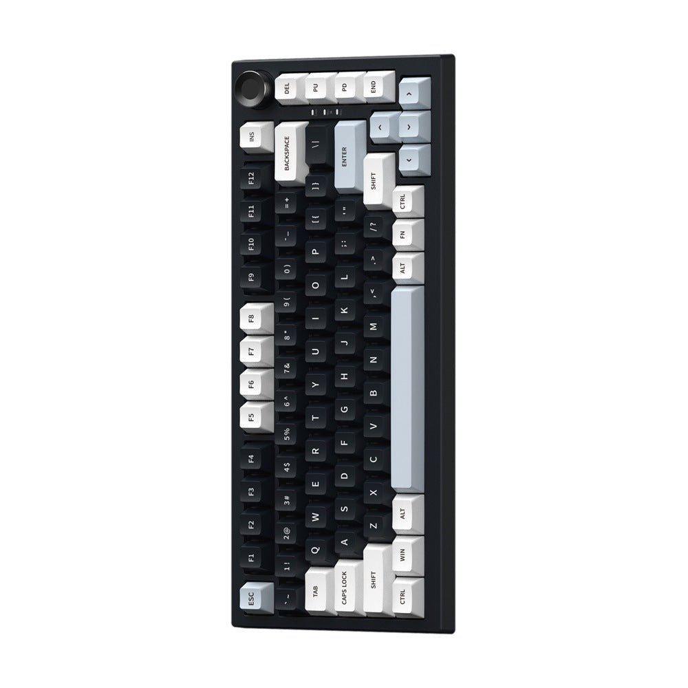 87-Key Triple Mode RGB Side-Engraved PBT Mechanical Keyboard