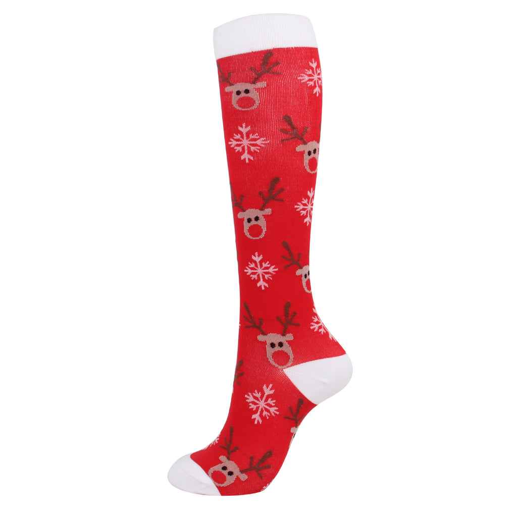 Christmas Compression Socks with Festive Designs