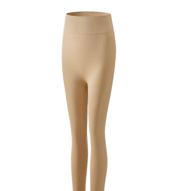 Seamless warm and thick long-sleeved pants