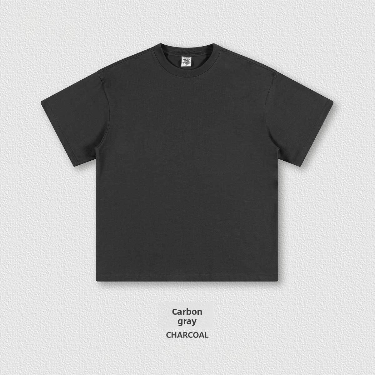 American-Style Small-Neck Short-Sleeve T-Shirt for Men
