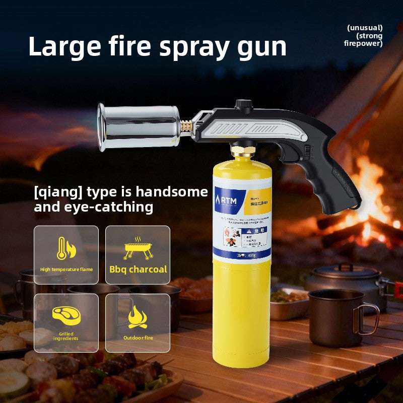 Outdoor camping barbecue igniter