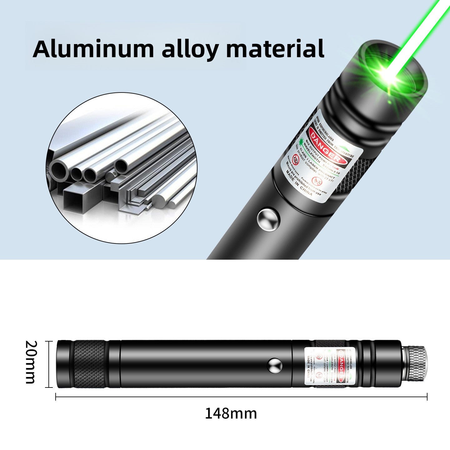 USB Rechargeable Laser Pointer