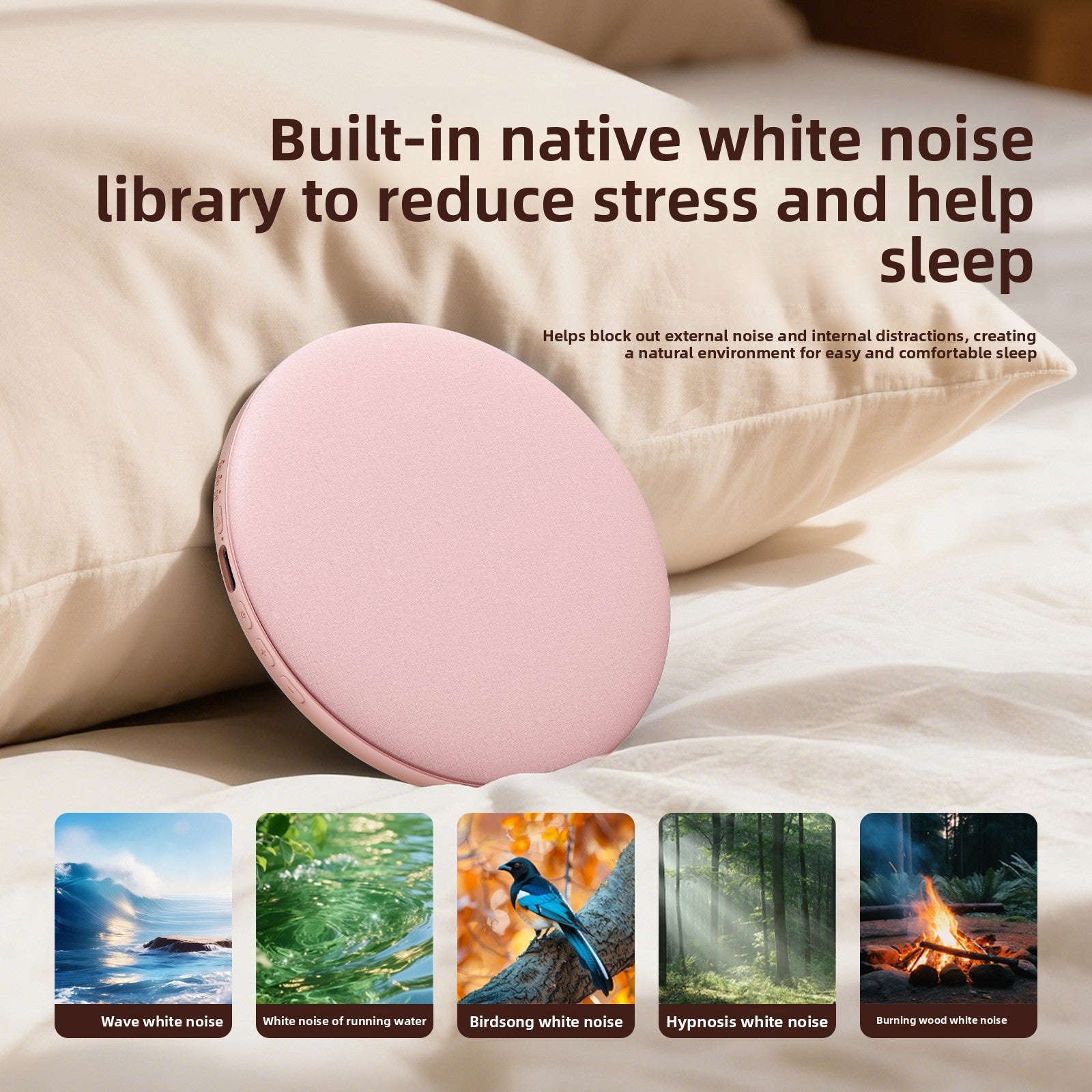 Bluetooth Pillow Speaker