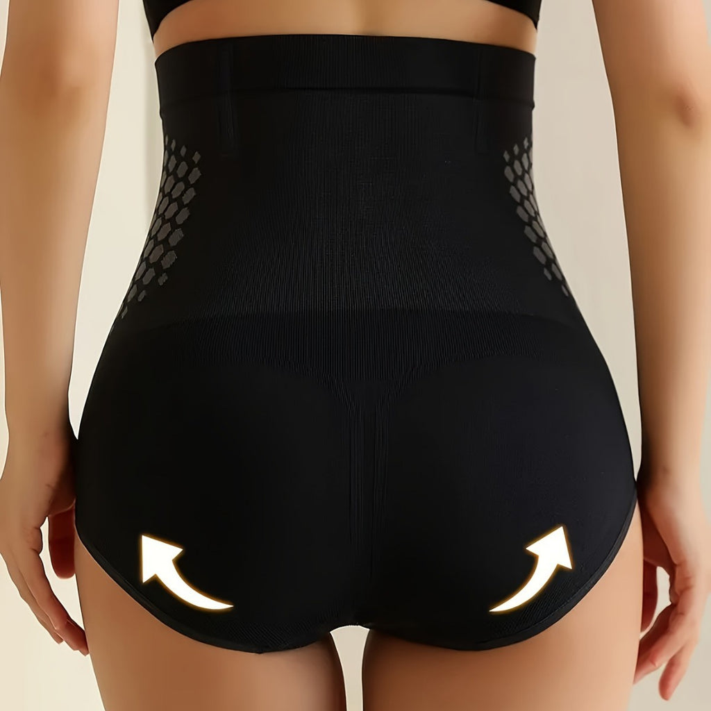 High-Waisted Seamless Tummy Control Butt-Lifting Shaping Briefs