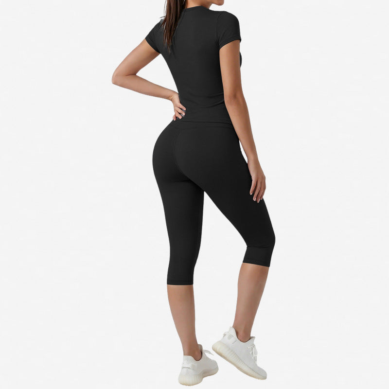 Womens High Waisted Yoga Set