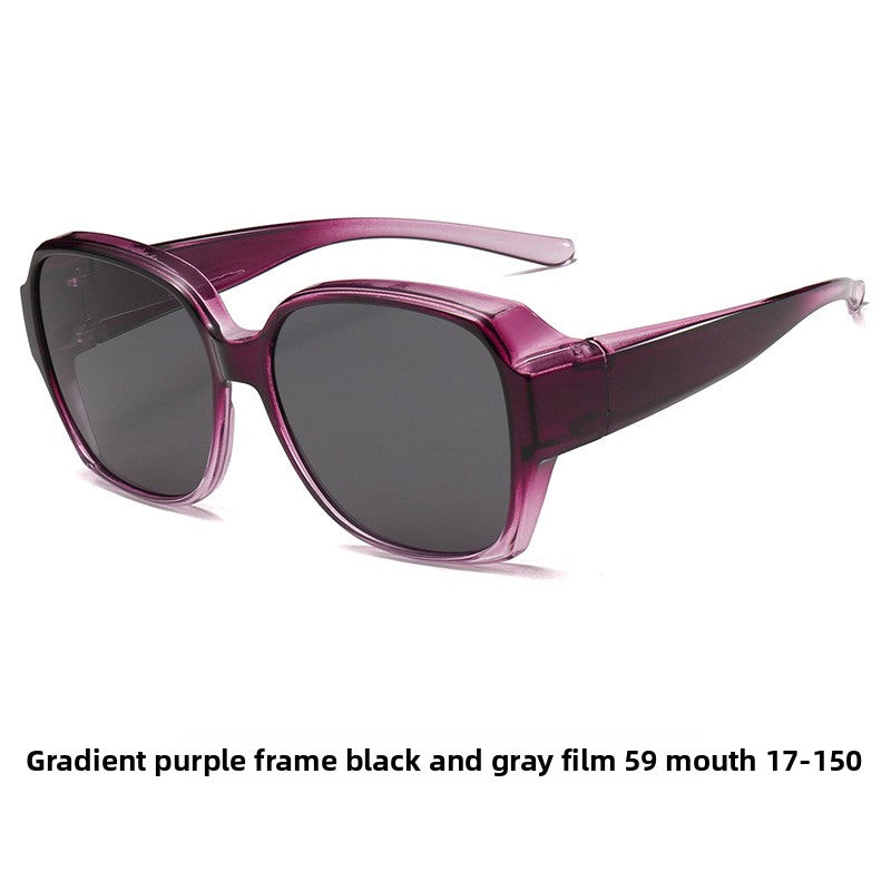 Polarized UV Protection TR90 Square Frame Sunglasses