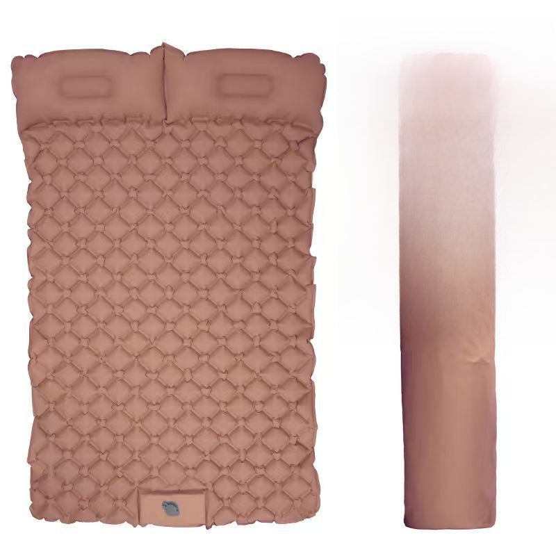 Ultra-Light Foot-Operated Automatic Inflatable Camping Mattress with Pillow