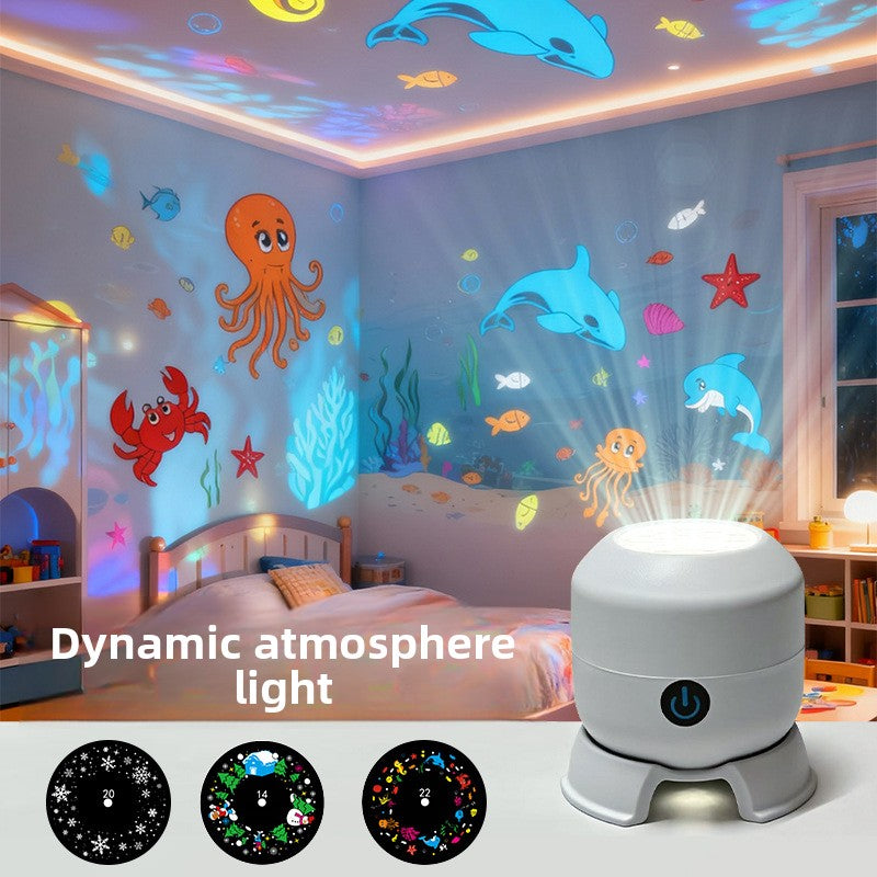 Dynamic Rotating Projector Light