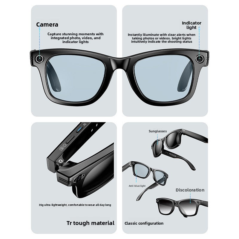 Smart Glasses with Camera and Translation