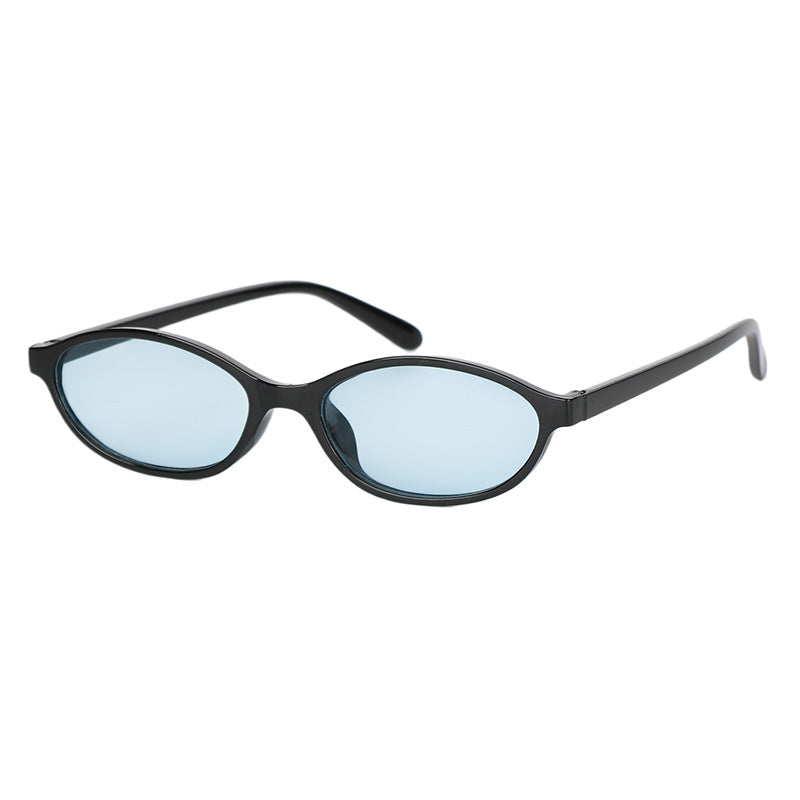 Women's Oval Cat-Eye UV400 Sunglasses Lightweight PC Frame