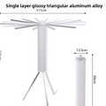 Freestanding Folding Clothes Drying Rack