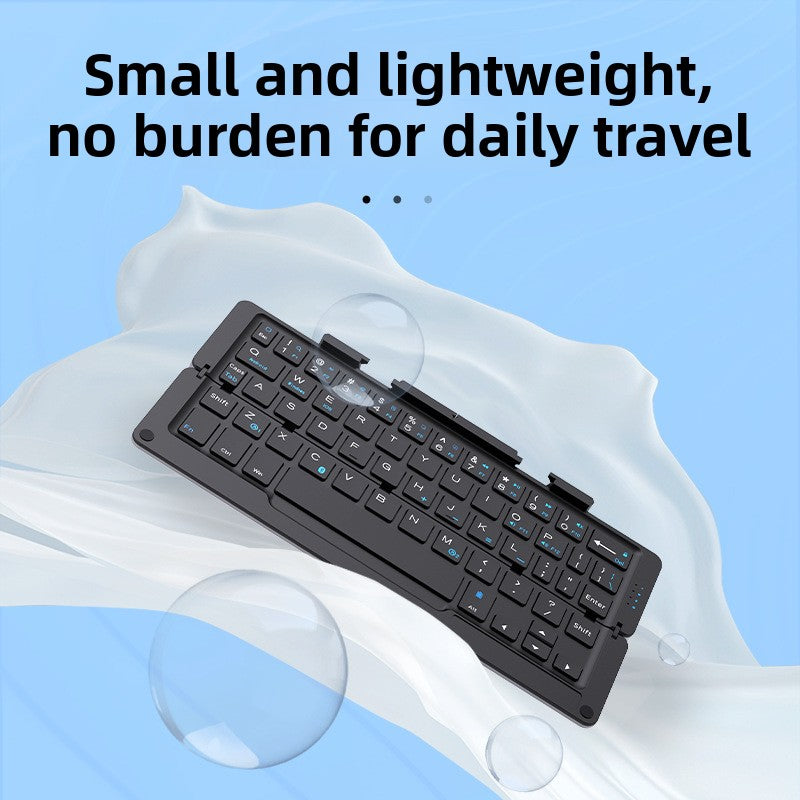 Bluetooth Folding Keyboard Aluminum Alloy