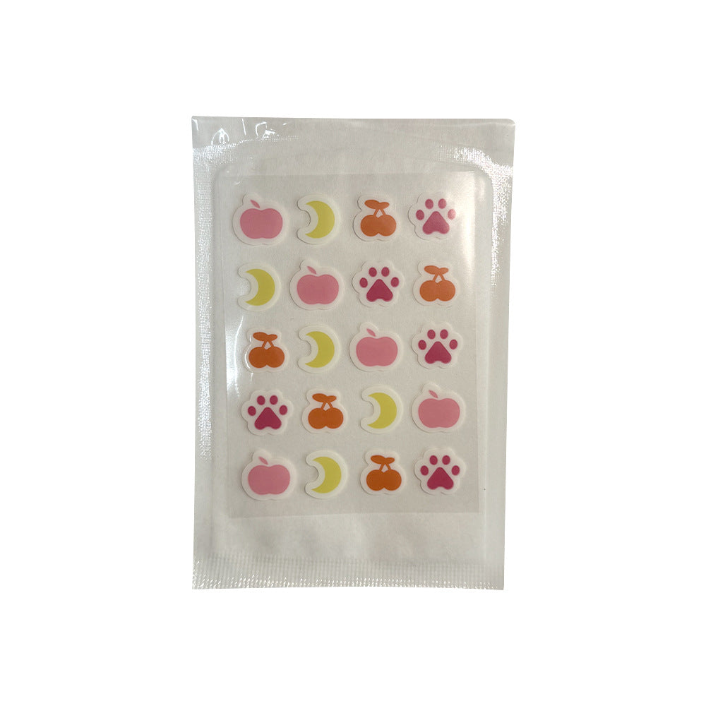 Hydrocolloid acne patches