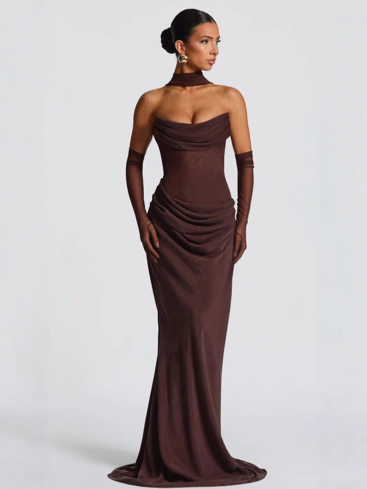 Elegant Sleeveless Evening Dress