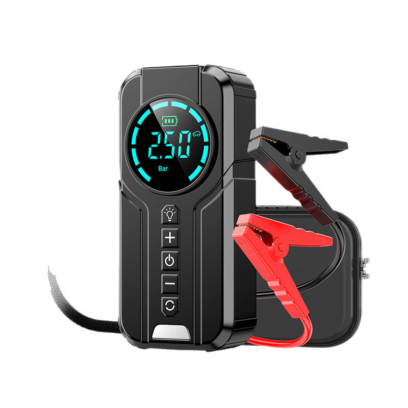 Multifunctional Car Jump Starter with Air Pump and Power Bank