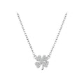 Adjustable Clover Pendant Necklace