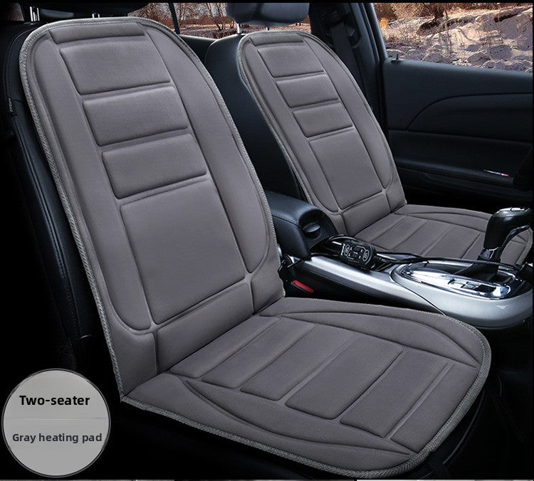 Winter car heating seat cushion
